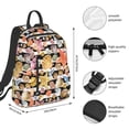 thumbnail image 3 of Naloa Sea Shell Print Lightweight DayBackpack Suitable for school, work, shopping, travel, etc., 3 of 5