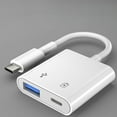 thumbnail image 4 of PD Quick Charge Type-C Adapter Power Supply USB 3.0 Mobile Phone External U Disk Converter Two-In-One Adapter Cable, 4 of 6