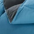 thumbnail image 5 of Unique Home Alternative 3pc Goose Down Clearance Comforter Soft Premium Color Duvet Covers Comforter Set (Queen, Turquoise), 5 of 6