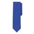 thumbnail image 2 of Jacob Alexander Boys' Prep Polka Dot Print Regular Self-Tie Neck Tie - Royal Blue, 2 of 5