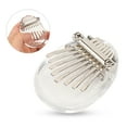 thumbnail image 2 of Heartshaped Crystal,Thumb Piano 8 Keys Acrylic Material Thumb Piano Solid Performance, 2 of 8