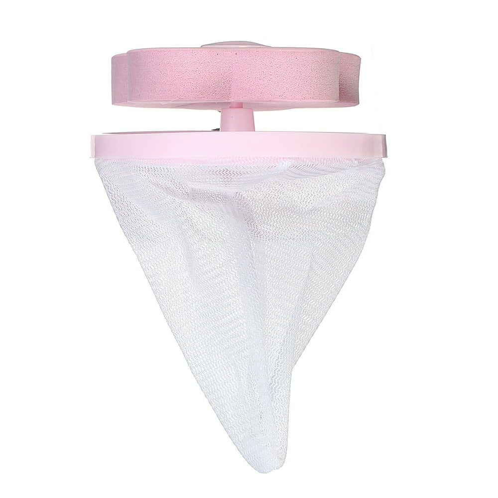 Washing Machine Floating Lint Reusable Mesh Bag Hair Filter Net Hair