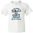 thumbnail image 3 of Inktastic Im Your Fathers Day Gift Mom Says Youre Welcome Youth T-Shirt, 3 of 5