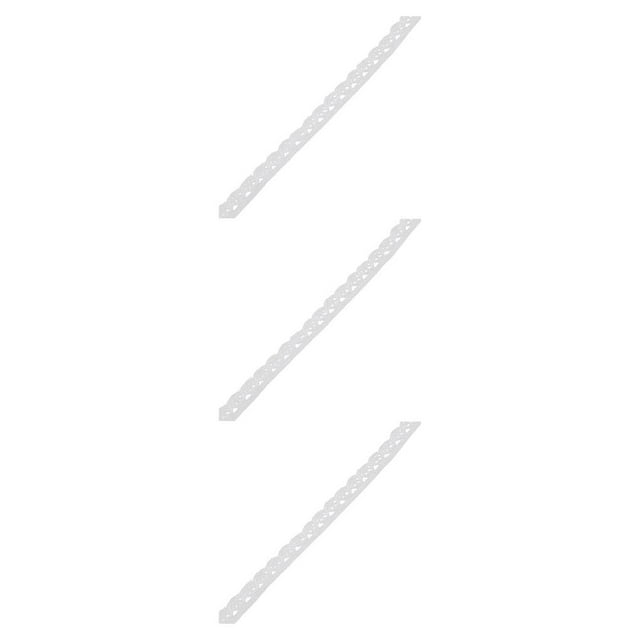 Baohd 1 Roll Lace Craft Ribbon Charming Stylish DIY Craft Creative Sewing Accessory Clothes Supplies Good-looking Lace Trim Type1 3Set