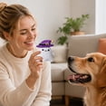 thumbnail image 5 of Halloween Pumpkin Squeaky Plush Dog Chew Toy, Soft Stuffed Teething Plaything, Lightweight Interactive Fetch Toy for Small Medium Large Puppies Cats Boredom Relief Halloween Party Supplies, 5 of 6