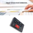 thumbnail image 3 of RGB Mini 3 Keys Keyboard Bluetooth for Photoshop Gaming A2R0 Black, 3 of 5