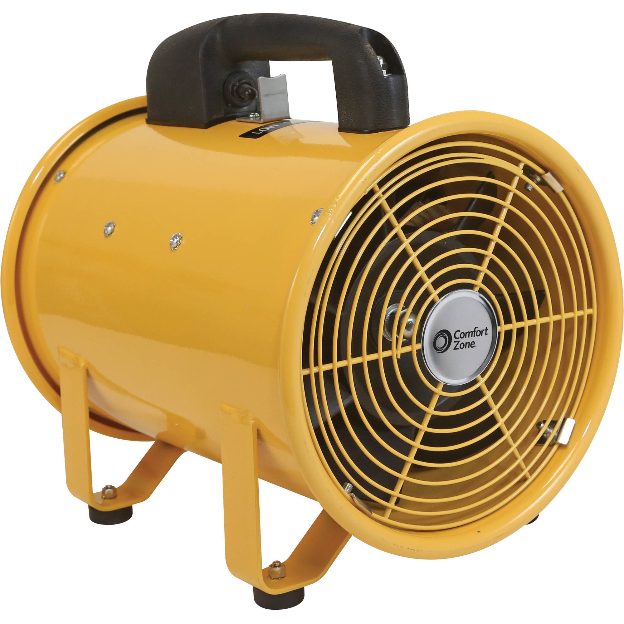 Comfort Zone Industrial 8 Utility Blower Yellow Walmart Com