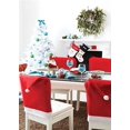 thumbnail image 5 of Conjunto de 6 grandes, nuevo paquete, fundas para sillas de Navidad, sombrero de Santa Claus, color (rojo), decoración divertida en fiestas de boda, disfrute responsable y creativo, novedad Gi Feliz Sencillez, 5 of 5