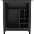 thumbnail image 2 of Black Finish - Organize Wine & Store Essentials - Entertainment Area - Quick Assembly, 2 of 4