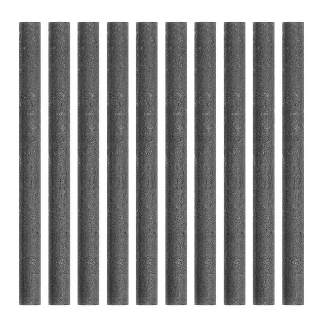 Shisuyan 20 Pcs Tiges de Graphite pour Expériences Électrochimiques et Physiques Bâtons d'Électrode de Carbone pour Usage en Laboratoire Tubes de Graphite