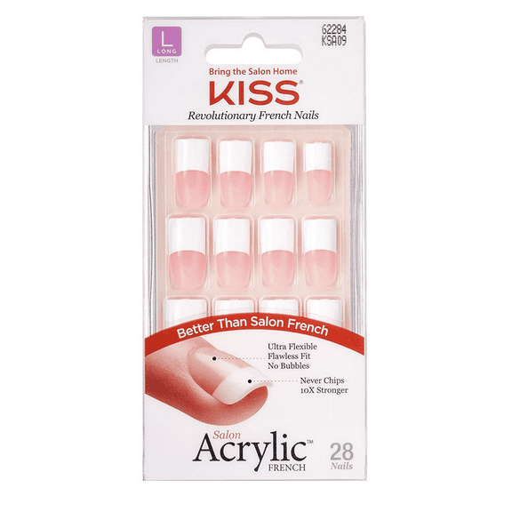 KISS Salon Acrylic Natural Nails KSA09