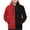 Red Black, variant on Mens black white Pullover Hoodie With Contrast Color Long Sleeve Sport Outwear Hooded Sweatshirt