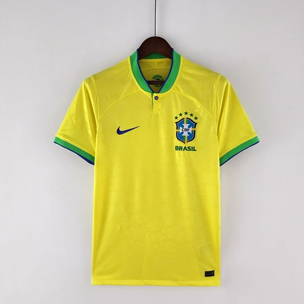 Camiseta De Fútbol Brasil 2022-23 Local Visitante Brazil Personalización de Camisetas de Fútbolpangjing