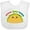 AA-White, variant on Inktastic Peace Love Tacos Boys or Girls Baby Bib