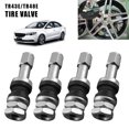 thumbnail image 3 of 10 To Install Tire - Lasting Durable Valve Stem silver Durable Tire Valve For High-Performance Needs Long silver TR48E, 3 of 8