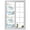 Green, variant on Window Privacy Film Blue Cartoon Cats Stained Glass Window Film Decorative Sun Block Window Cover Cute Cats Sleeping Dreams Clouds Window Clings Static Adhesive Sticker for Bathroom 17.7"x39.3"