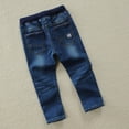 thumbnail image 4 of Karoyedx Little Boy Jeans Boys Jeans - Regular Fit Pull On Denim Jeans for Boys - Fashion Kids Pants for School & Casual Wear Blue Size,4-5 Years, 4 of 7