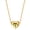 Gold Aries, variant on Women's Heart 12 Constellation Pendant Necklace Stainless Steel Birth Star Sign Pendant Chain Jewelry Gold Scorpio