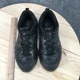 thumbnail image 5 of New Balance Shoes Mens 9.5 Mx608v5 Lace Up Leather Running Sneaker Black Low Top, 5 of 6