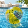 thumbnail image 7 of Outdoor Pvc Inflatable Beach Ball, 10.63 Inch Portable Sturdy Solid Waterproof Pool Toys for Summer Pool Party Decorations, Beach Games, Indoor Outdoor Yard Festival Decorations, 7 of 7