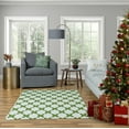 thumbnail image 4 of 16" x 16" Simply Daisy Snowflake Polyester Accent Pillow, Sage Green (1 Count), 4 of 4