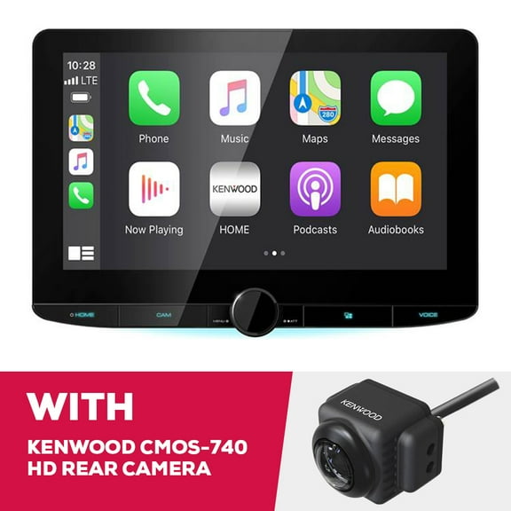 New Kenwood DMX1037S Digital Multimedia and CMOS-740HD HD Rear Camera