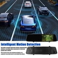 thumbnail image 3 of Riwcyla 1080P DVR Dash Camera with 4 Parking Sensor Reverse Radars Front & Rear Dual Camera Driving Recorder with 4.3 Inch Screen Support Night,Vision/Motion Detection/Collision Locking/Loop Recordi, 3 of 6
