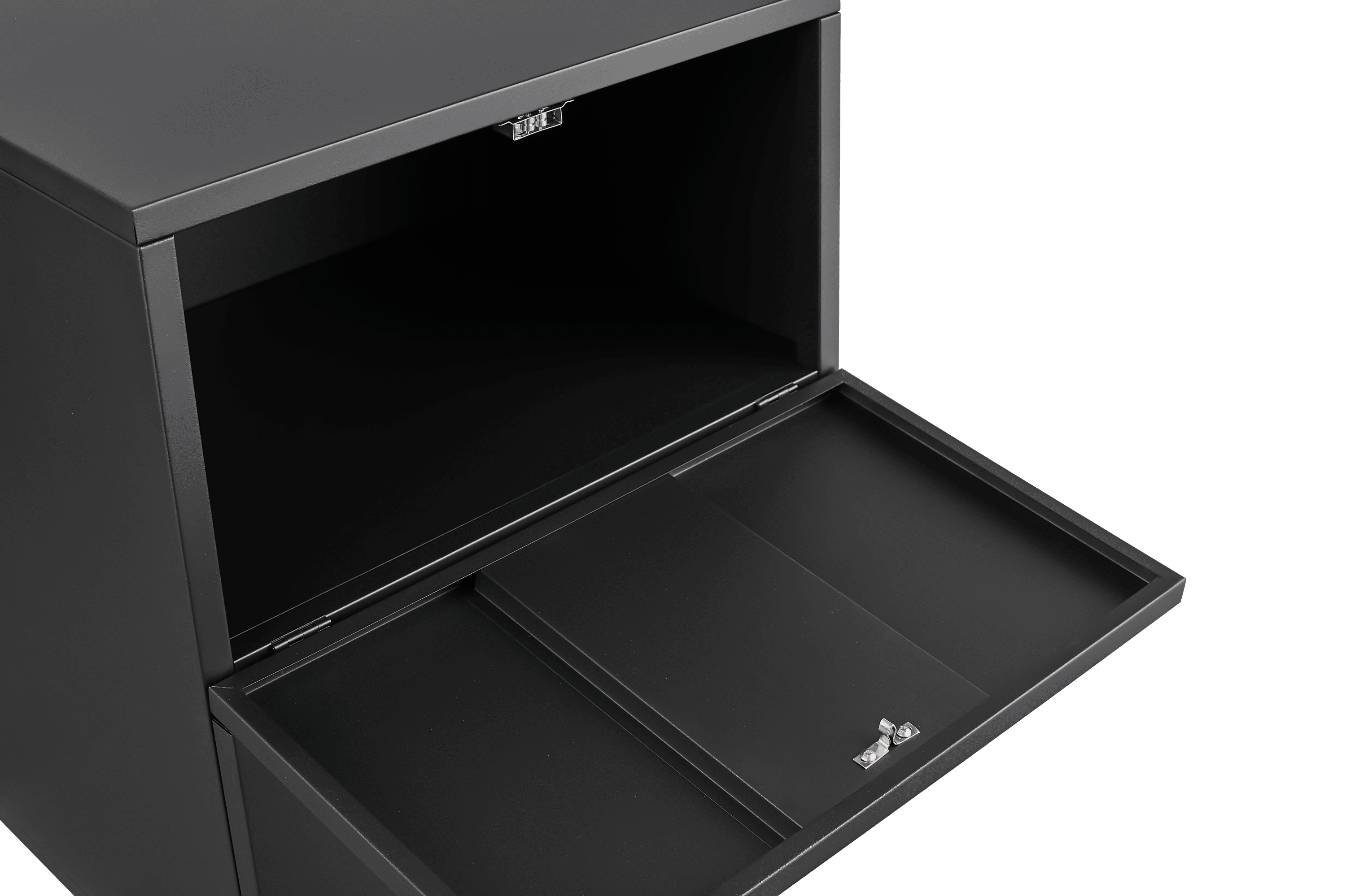 3 Drawer Mobile File Cabinet Under Desk Office,Simple Style Versatile Storage Cabinet for Legal/Letter/A4 Files, 5 Wheel Design Anti-Tilting Cold Rolled Steel Waterproof Moisture-Proof Black