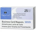 thumbnail image 2 of (2 pack) Sparco 38505 Business Card Magnets - Rectangle - Adhesive - 25 / Pack, 2 of 3