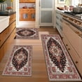 thumbnail image 2 of Farmhouse Kitchen Rugs Set 3 Piece, Boho Kitchen Mats for Floor, Non-Slip Kitchen Rug Waterproof Mats for Kitchen, Runner Rugs for Hallway Laundry Holiday Sink Decor, 2 of 12