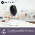 thumbnail image 3 of Motorola Baby Monitor VM85 - Video WiFi para interiores con cámara y luz ambiental - HD 720p, se conecta a la aplicación de la guardería, alcance de 1000 pies, audio bidireccional, panorámica remota,, 3 of 5