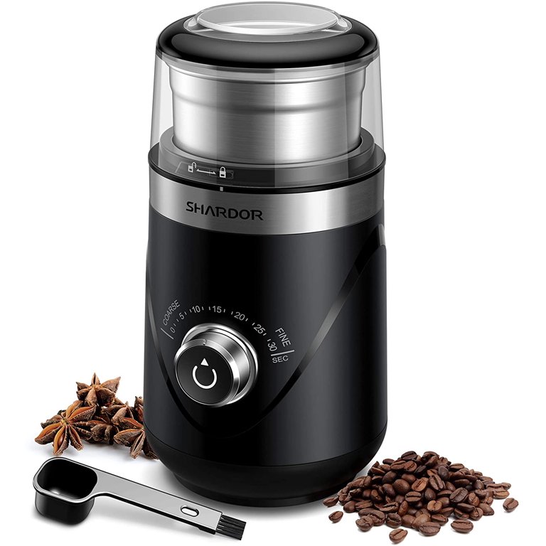 SHARDOR Adjustable Coffee Grinder Electric, Spice Grinder,, 47 OFF