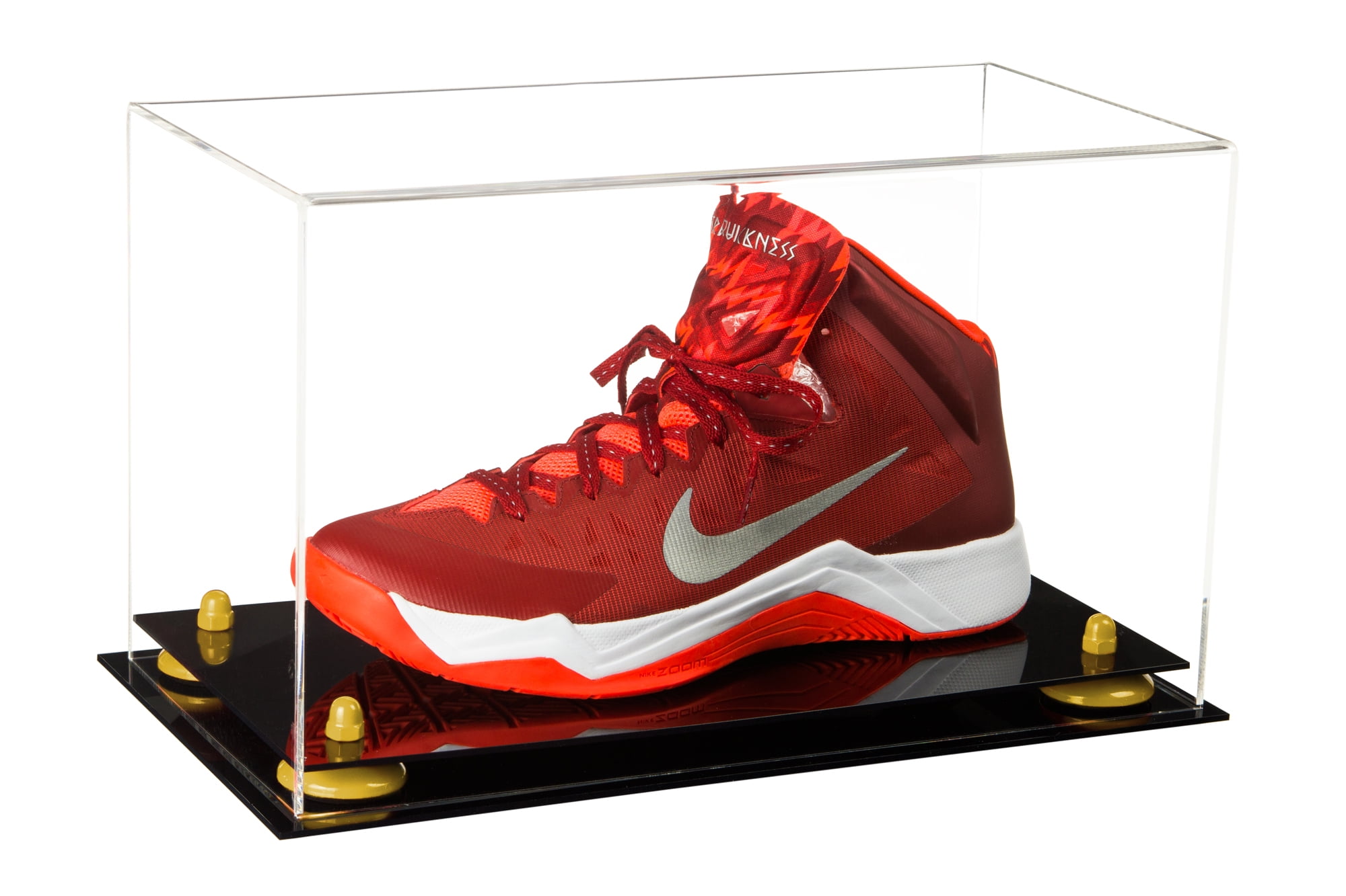 Clear Acrylic Large Shoe Display Case for Basketball Shoe Soccer Cleat