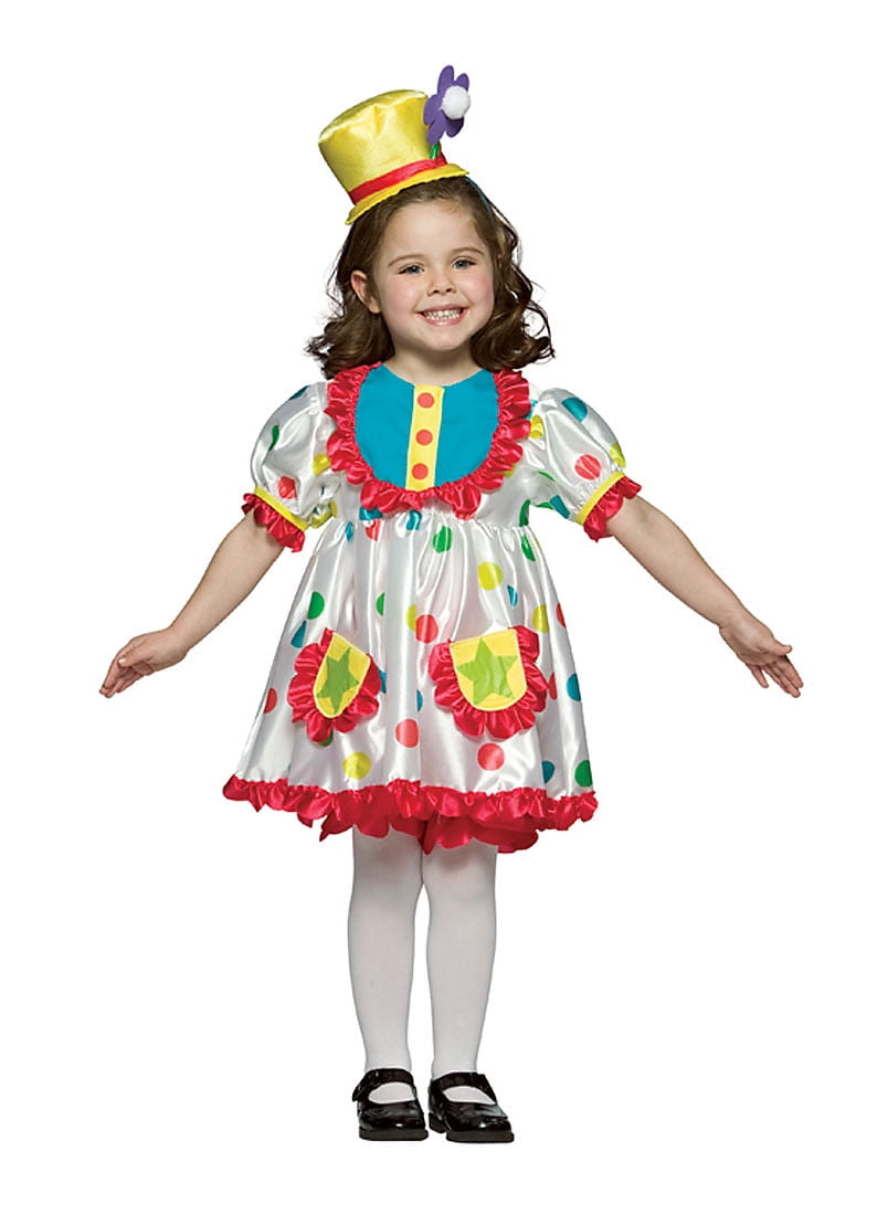 Clown Girl Child Halloween Costume - Walmart.com - Walmart.com