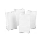 Pacon Rainbow Kraft Paper Bags, 6" x 11", White, Pack of 100