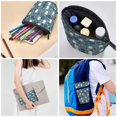 thumbnail image 5 of Kdxio Telescopic Pencil Bag Pen Holder Stationery Case,Stand-up Retractable Transformer Bag Organizer for Christmas Holiday(Forest Rabbit), 5 of 6