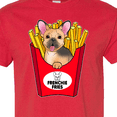 thumbnail image 4 of Inktastic Cute Frenchie in French Fries T-Shirt, 4 of 5