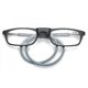 thumbnail image 3 of Gafas de lectura de alta calidad con absorción magnética para colgar en el cuello, gafas de lectura divertidas de 2,5, 3 of 3