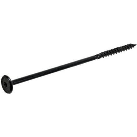 Hillman Fasteners 49128 0.25 x 6 in. Power Pro Lumbertite Structural Screws - Black