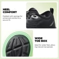 thumbnail image 5 of Women's Walking Shoes Cushion Running Tennis Comfortable Arch Support Breathable Lightweight Gym Workout Athletic Fashion Sneakers, 5 of 8