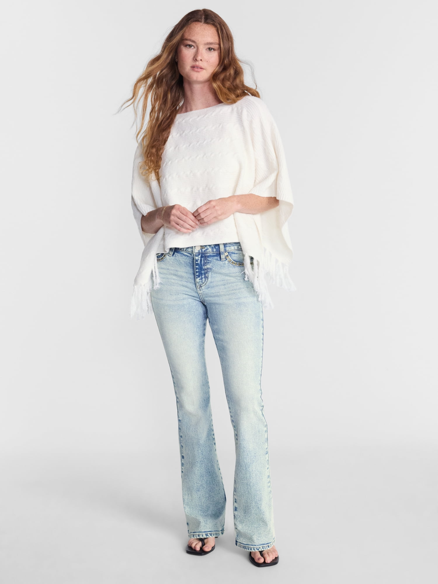No Boundaries Extended Tab Bootcut Jeans, 31.5'' Inseam, Women’s 00-20
