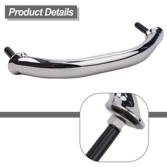 316 Stainless Steel Round Hand Rail Base – Heavy Duty & Polished Finish