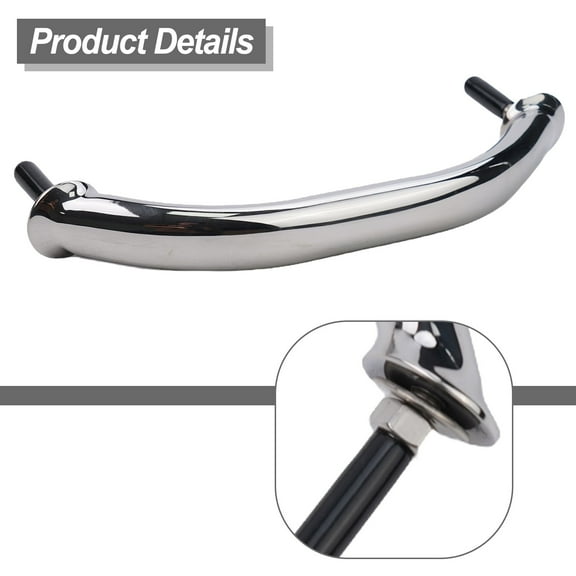 Ana Grab Handle Marine Grab Handle Boat Yacht Polishe 316 Stainless Steel Heavy Duty Boat Marine Hand Rail Hardware