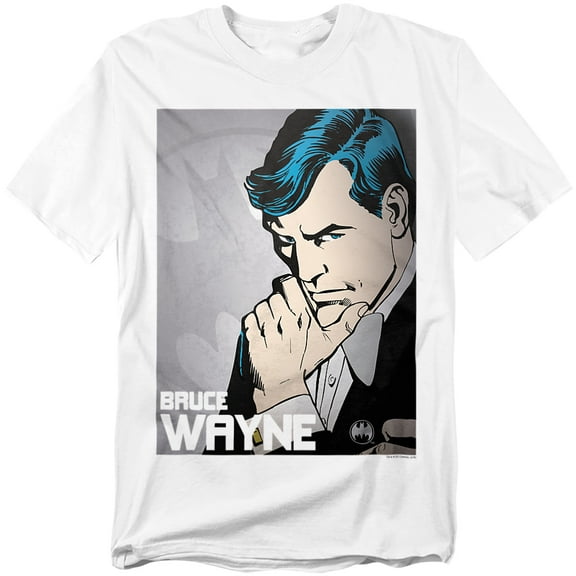 DC Comics T-Shirt Bruce Wayne Unisex Graphic Tee For Men & Women