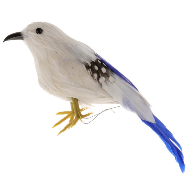 Ciencia Y Naturaleza Modelo De Pájaro Plumas Artificiales Decoración De Jardín Artesanías Hugo Simulación Pájaro Estatua de juguete