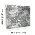 thumbnail image 6 of Jungle Toile Peel and Stick Wallpaper, 6 of 8