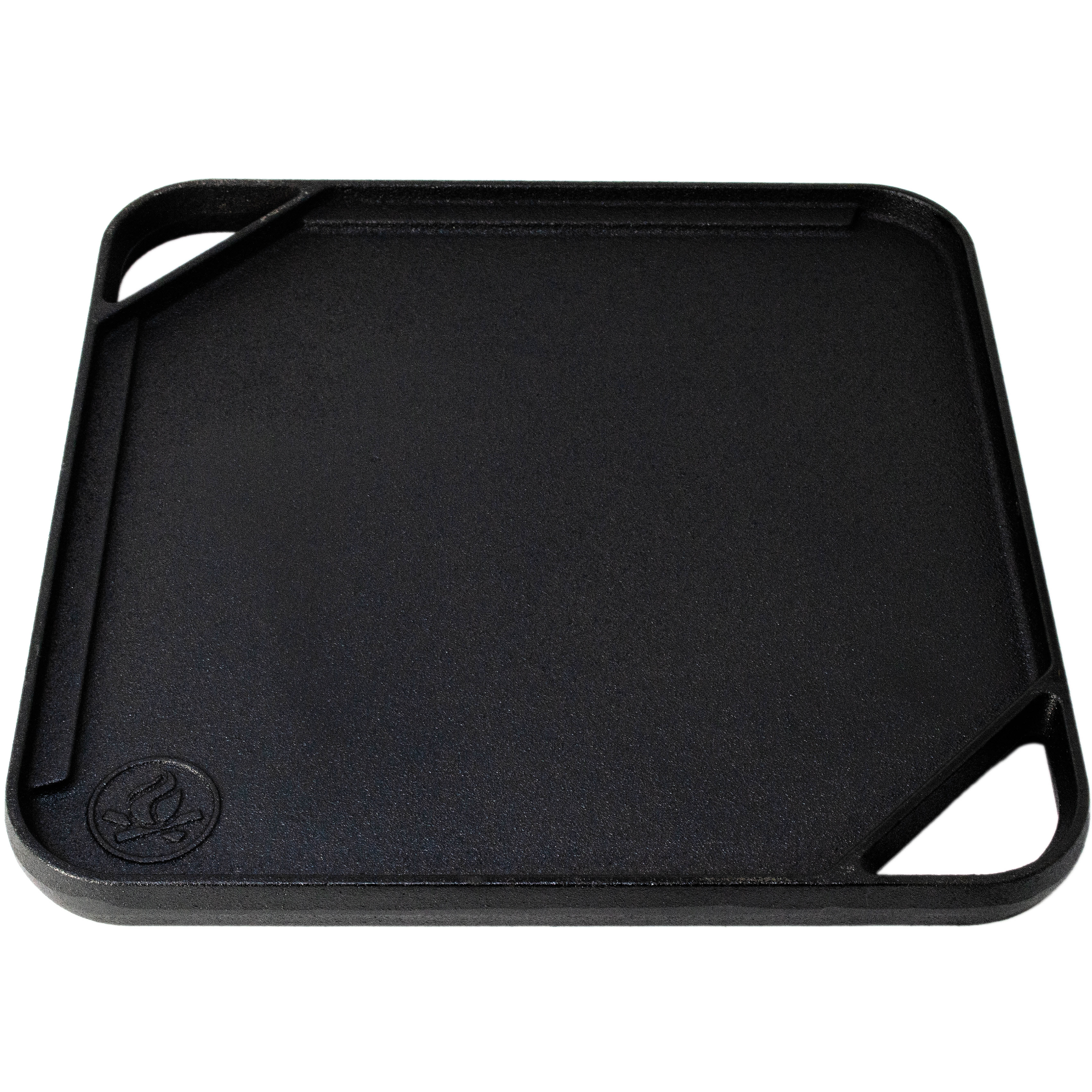 Backcountry Iron 10.5 inch Single-Burner Reversible Cast Iron Grill / Griddle