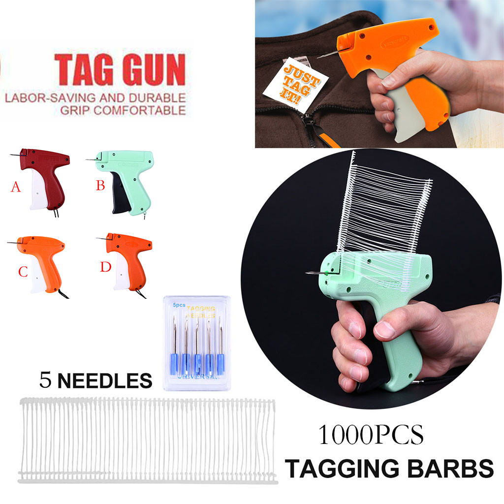 WNG Price Tag Label Device for Tagging Garments Includes 1000 Barbs 5
