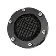 thumbnail image 3 of Motorcycle Fuel Tank Filler Cover Metal Universal Fine Finish Modification MaintenanceBlack, 3 of 9