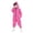 Pink, variant on Girls Jumpsuits Waterproof Fishing Wading Long Sleeve Coverall Outdoor Beach One-Piece Rain Suit Casual Kids Jumpsuit Size 2-3Y